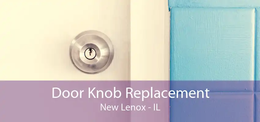 Door Knob Replacement New Lenox - IL